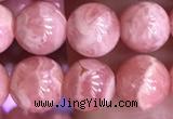 CRC1160 15.5 inches 7mm round rhodochrosite gemstone beads