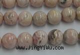 CRC153 15.5 inches 10mm round Argentina rhodochrosite beads