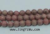 CRC201 16 inches 6mm round rhodochrosite gemstone beads wholesale