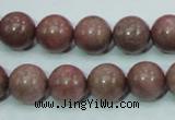 CRC204 16 inches 12mm round rhodochrosite gemstone beads wholesale