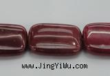CRC825 15.5 inches 18*25mm rectangle Brazilian rhodochrosite beads
