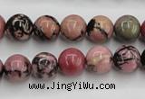 CRD03 15.5 inches 10mm round natural rhodonite gemstone beads