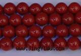 CRE321 15.5 inches 6mm round red jasper beads wholesale