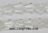 CRG08 15.5 inches 12*12mm star white crystal gemstone beads wholesale