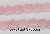 CRG11 15.5 inches 12*12mm star rose quartz gemstone beads wholesale