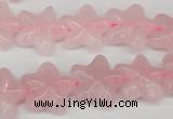 CRG25 15.5 inches 16*16mm star rose quartz gemstone beads wholesale