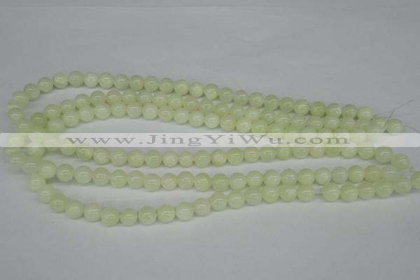 CRO110 15.5 inches 8mm round New jade beads wholesale