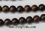 CRO124 15.5 inches 8mm round bronzite gemstone beads wholesale