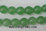 CRO206 15.5 inches 10mm round dyed candy jade beads wholesale