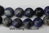 CRO231 15.5 inches 10mm round sodalite gemstone beads wholesale