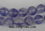 CRO254 15.5 inches 10mm round watermelon blue beads wholesale