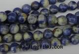 CRO31 15.5 inches 6mm round sodalite gemstone beads wholesale