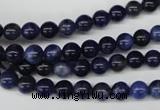CRO34 15.5 inches 6mm round sodalite gemstone beads wholesale