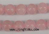 CRO341 15.5 inches 12mm round rose quartz beads wholesale