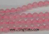 CRO48 15.5 inches 6mm round rose quartz beads wholesale