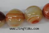 CRO533 15.5 inches 20mm round agate gemstone beads wholesale