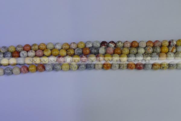 CRO861 15.5 inches 6mm round sky eye stone beads wholesale