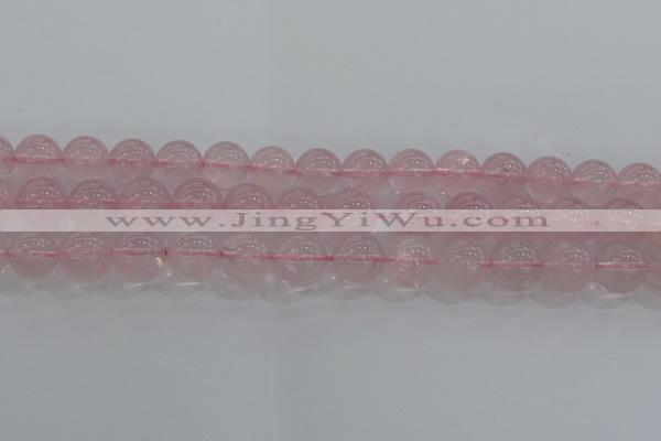 CRQ124 15.5 inches 12mm round natural rose quartz beads wholesale