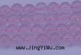 CRQ200 15.5 inches 4mm round Mozambique rose quartz beads