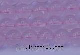 CRQ202 15.5 inches 8mm round Mozambique rose quartz beads