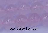 CRQ204 15.5 inches 12mm round Mozambique rose quartz beads