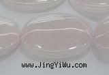 CRQ236 15.5 inches 18*25mm oval rose quartz beads wholesale