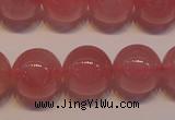 CRQ453 15.5 inche 10mm round A grade Madagascar rose quartz beads