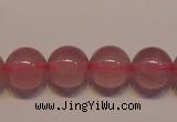 CRQ461 15.5 inche 6mm round AA grade Madagascar rose quartz beads