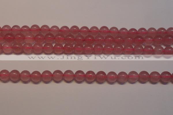 CRQ461 15.5 inche 6mm round AA grade Madagascar rose quartz beads