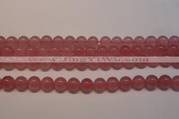 CRQ462 15.5 inche 8mm round AA grade Madagascar rose quartz beads