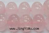 CRQ56 15.5 inches 14*20mm rondelle natural rose quartz beads