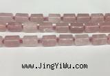 CRQ750 15.5 inches 13*18mm tube rose quartz beads wholesale