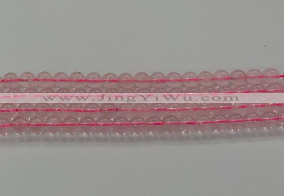 CRQ850 15.5 inches 6mm round natural rose quartz gemstone beads