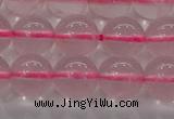 CRQ851 15.5 inches 8mm round natural rose quartz gemstone beads