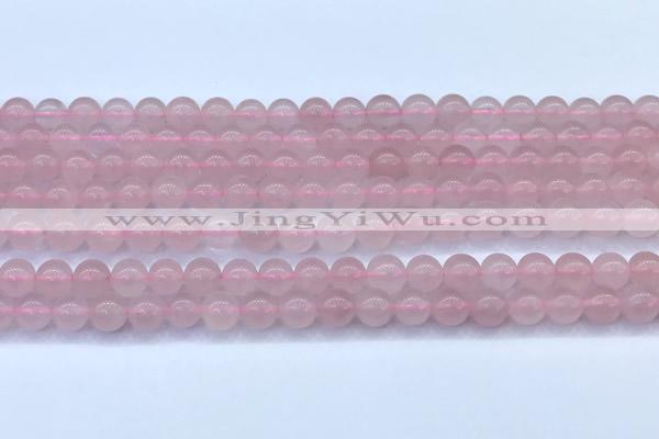 CRQ900 15 inches 6mm round rose quartz beads