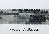 CRU1000 15.5 inches 6mm round mixed rutilated quartz beads