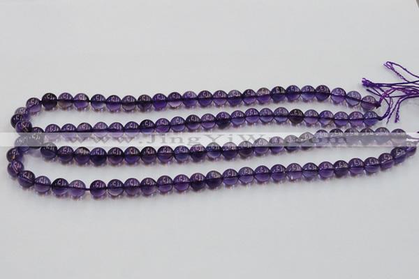 CSA04 15.5 inches 8mm round synthetic amethyst beads wholesale