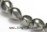 CSB02 16 inches 12*16mm nugget shell pearl beads Wholesale