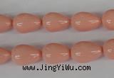CSB106 15.5 inches 10*14mm teardrop shell pearl beads wholesale