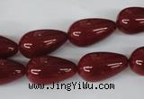 CSB107 15.5 inches 10*18mm teardrop shell pearl beads wholesale