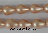 CSB110 15.5 inches 11*15mm teardrop shell pearl beads wholesale