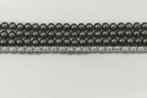 CSB2320 15.5 inches 4mm round wrinkled shell pearl beads wholesale