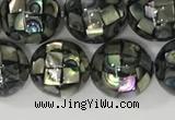 CSB4015 15.5 inches 10mm ball abalone shell beads wholesale