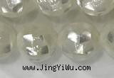 CSB4020 15.5 inches 12mm ball abalone shell beads wholesale