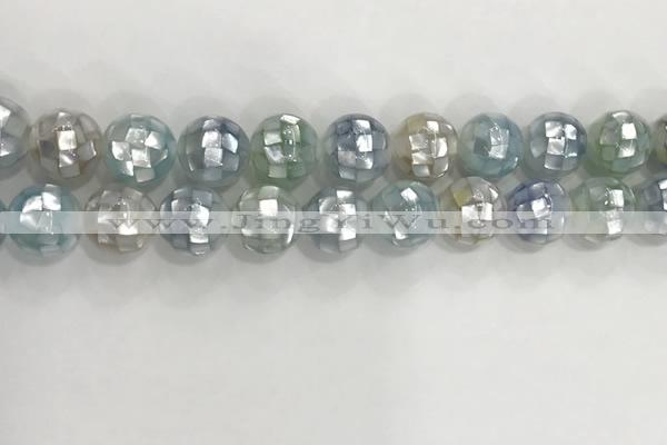 CSB4033 15.5 inches 14mm ball abalone shell beads wholesale