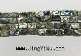CSB4153 15.5 inches 10*14mm rectangle abalone shell beads wholesale
