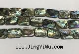 CSB4157 15.5 inches 18*25mm rectangle abalone shell beads wholesale