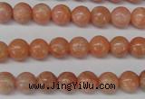 CSM03 15.5 inches 8mm round salmon stone beads wholesale
