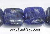 CSO06 15.5 inches 8mm square A grade sodalite beads wholesale
