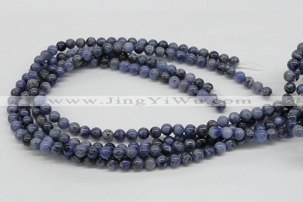 CSO41 15.5 inches 8mm round sodalite gemstone beads wholesale